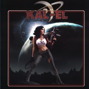 Kal-El-Ecosphere-red black cloudy LP Vinyl