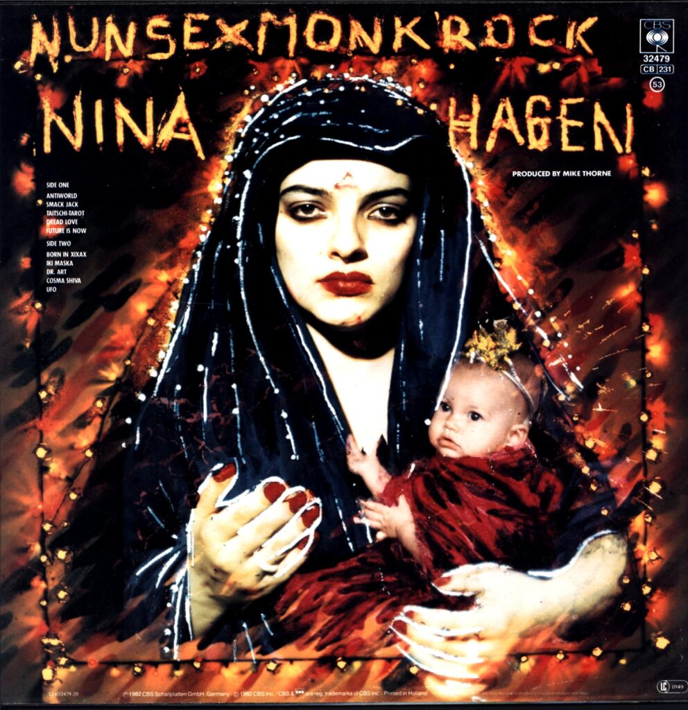 Nina Hagen-Nunsexmonkrock-LP Vinyl signed Nina Hagen and Chris Spedding