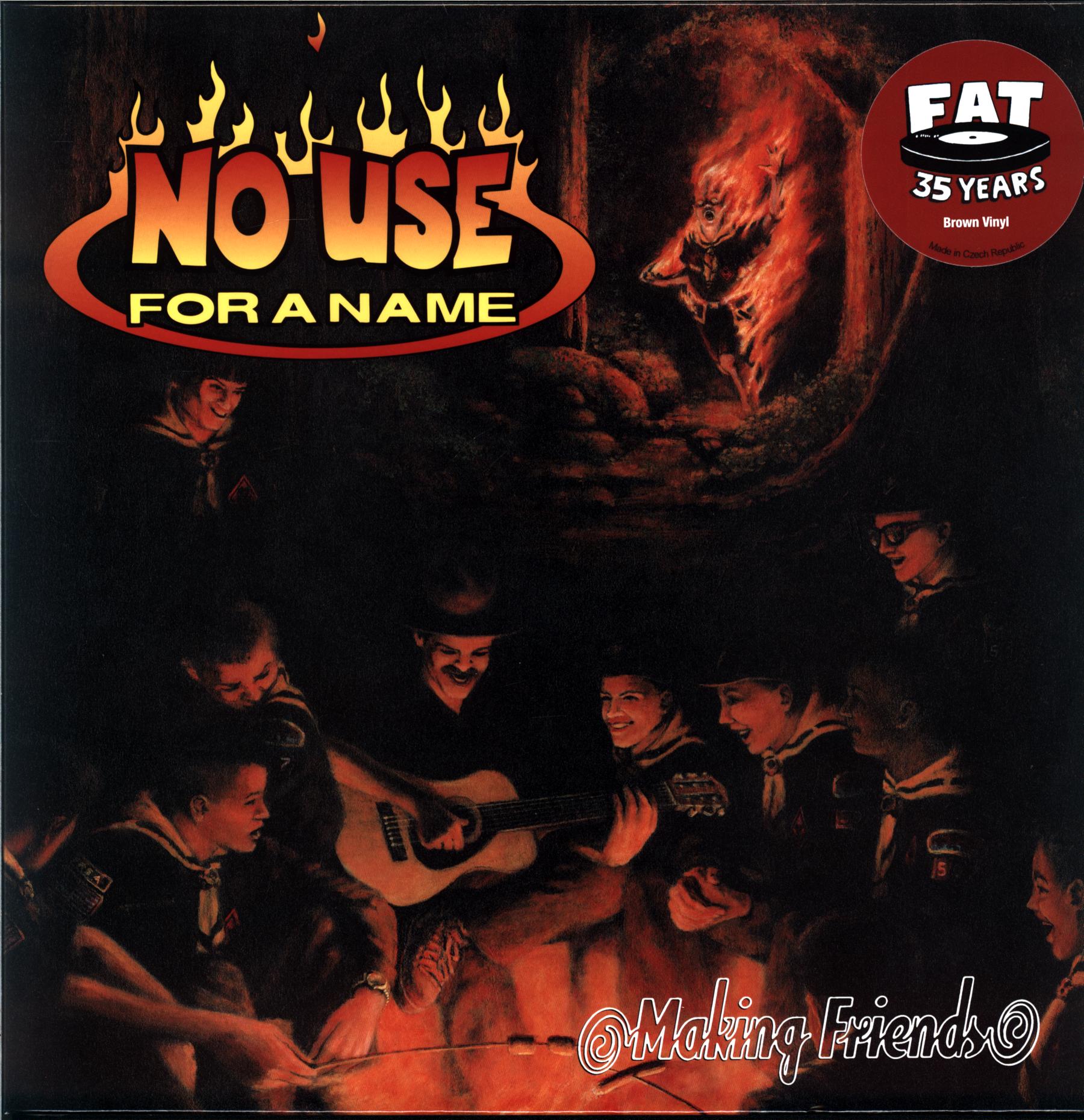 No Use For A Name-Making Friends-brown LP Vinyl-1 No Use For A Name-Making Friends-brown LP Vinyl