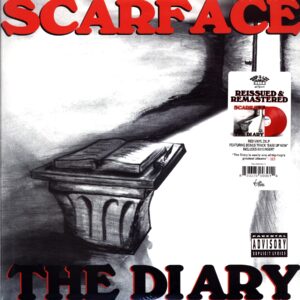 Scarface-The Diary-red LP Vinyl