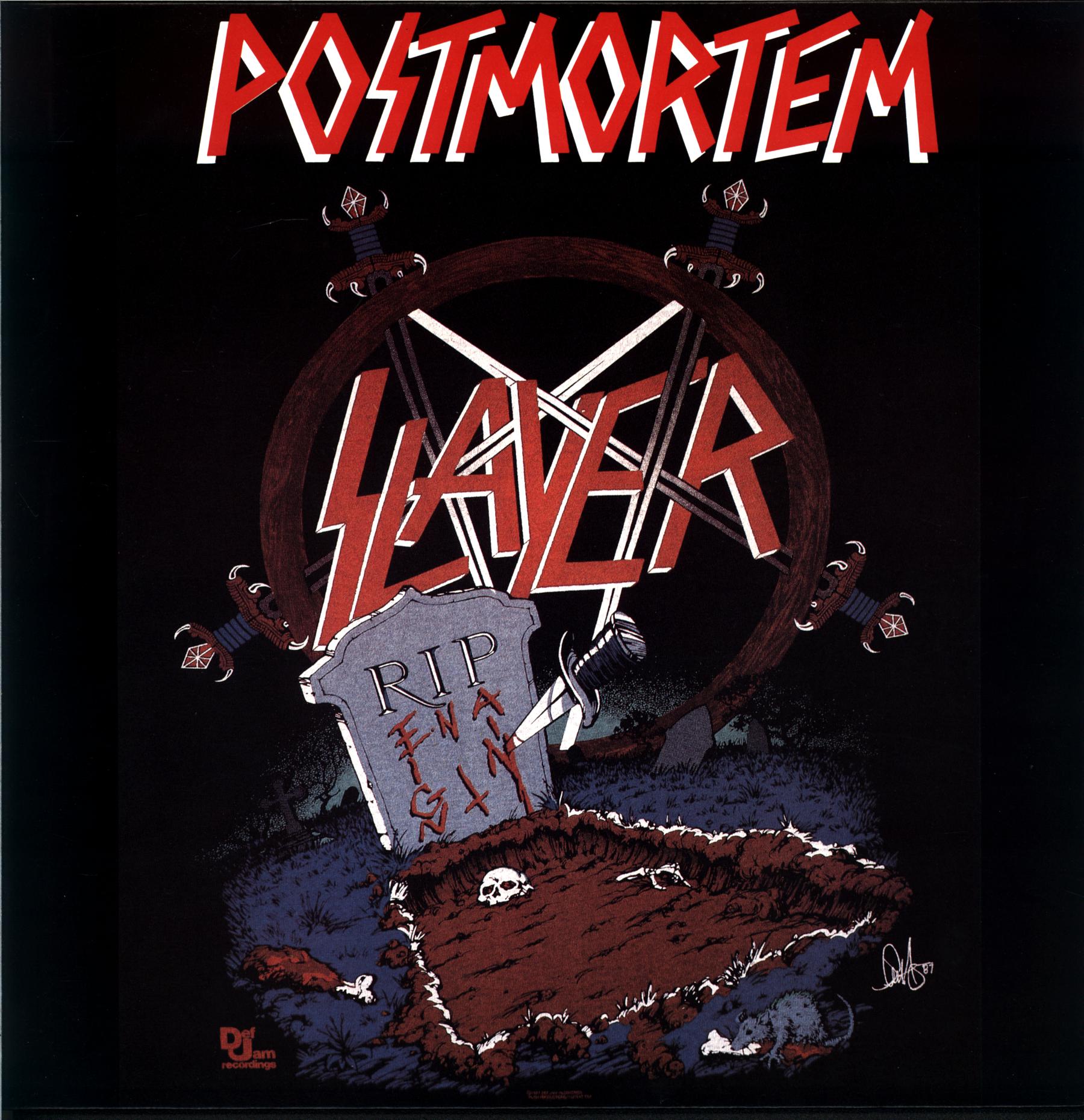 Slayer-Postmortem-12 Vinyl 1986-1 Slayer-Postmortem-12 Vinyl 1986