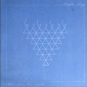 Temple Fang-Lifted From The Wind-sky blue marbled LP Vinyl