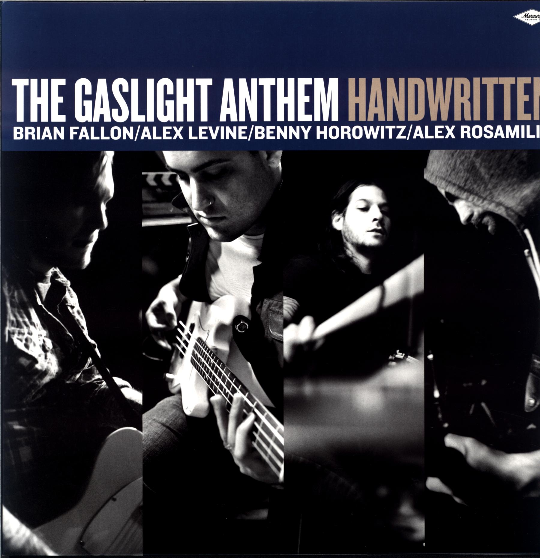The Gaslight Anthem-Handwritten-blue LP Vinyl-1 The Gaslight Anthem-Handwritten-blue LP Vinyl