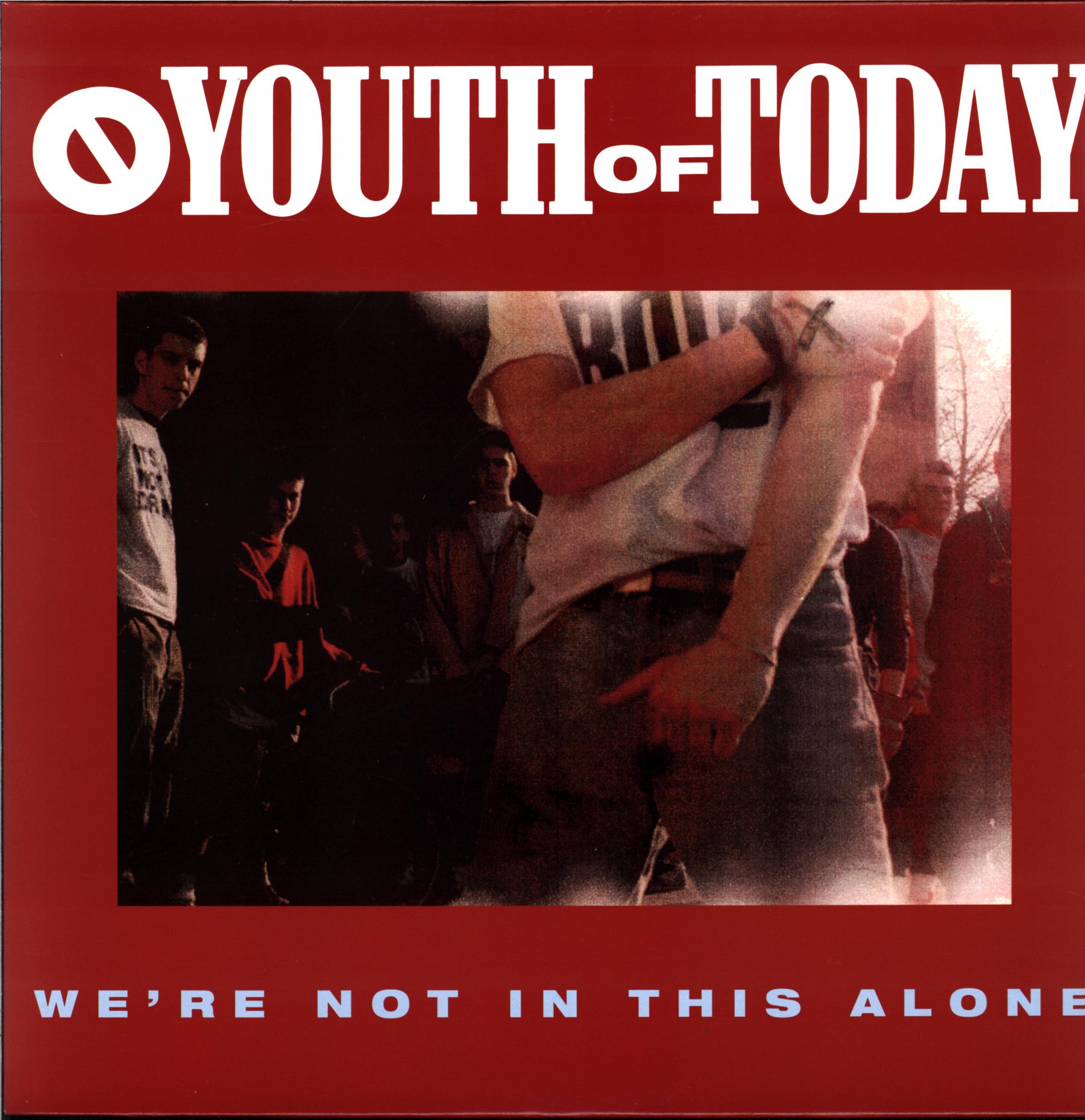 Youth Of Today-We're Not In This Alone-custard LP Vinyl-1 Youth Of Today-We're Not In This Alone-custard LP Vinyl