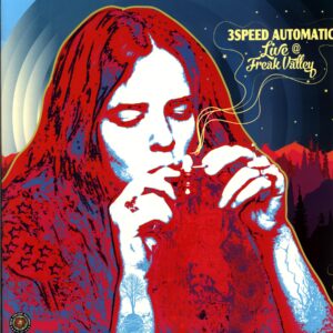 3Speed Automatic-Live @ Freak Valley-white black marbled LP Vinyl