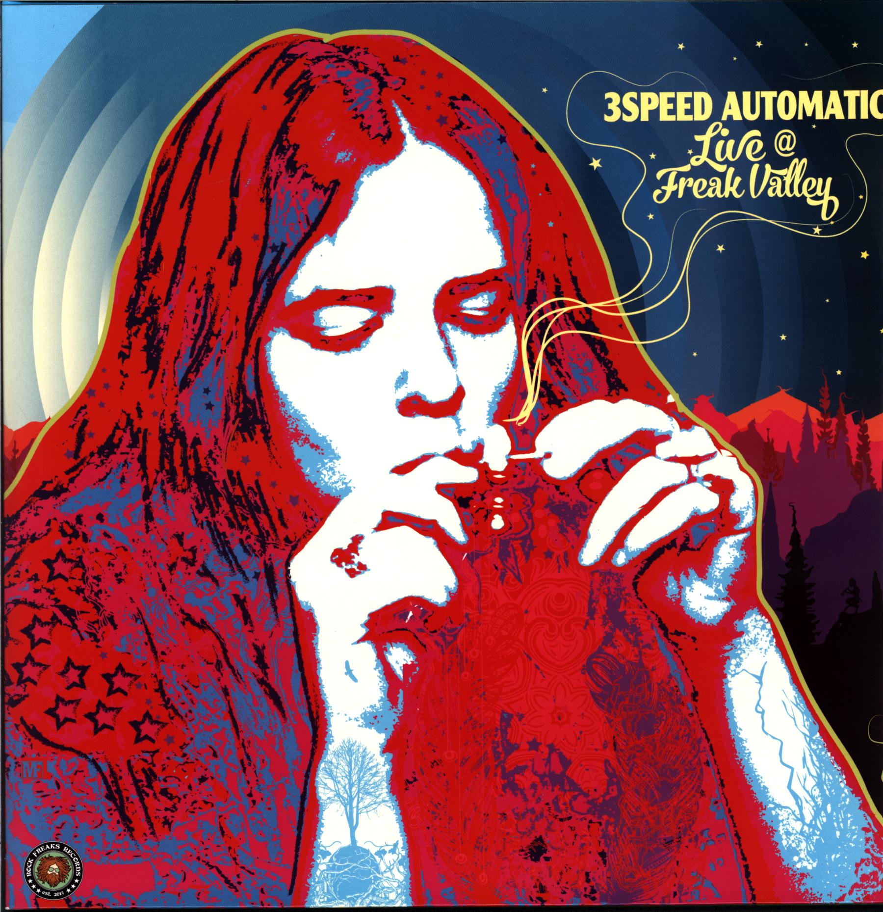 3Speed Automatic-Live @ Freak Valley-white black marbled LP Vinyl-1 3Speed Automatic-Live @ Freak Valley-white black marbled LP Vinyl