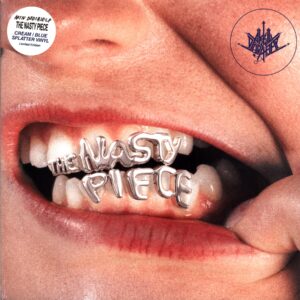 Aktiv Dödshjelp-The Nasty Piece-LP Vinyl Cream-Blue Splatter