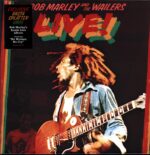 Bob Marley and The Wailers-Live!-rasta splatter LP Vinyl