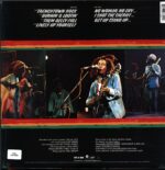 Bob Marley and The Wailers-Live!-rasta splatter LP Vinyl