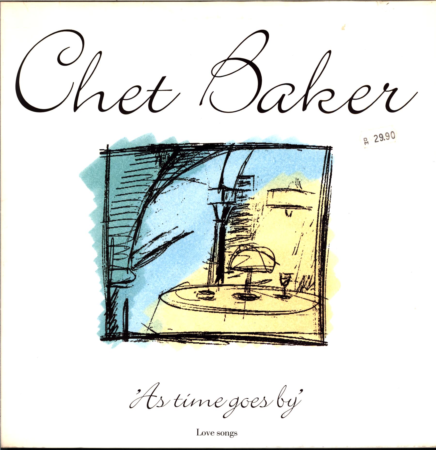 Chet Baker-As Time Goes By-LP Vinyl NL 1990-1 Chet Baker-As Time Goes By-LP Vinyl NL 1990