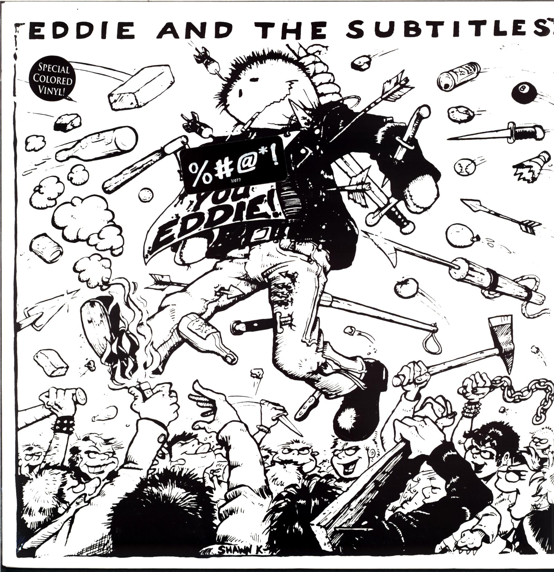 Eddie And The Subtitles-Fuck You Eddie!-orange LP Vinyl-1 Eddie And The Subtitles-Fuck You Eddie!-orange LP Vinyl