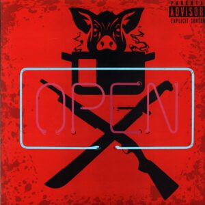 Flee Lord-Dirty Restaurant-red smokey LP Vinyl