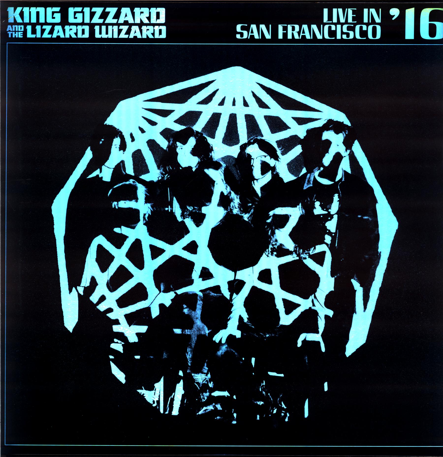 King Gizzard And The Lizard Wizard-Live In San Francisco 16-LP grey-red Vinyl - silver foil-1 King Gizzard And The Lizard Wizard-Live In San Francisco 16-LP grey-red Vinyl - silver foil