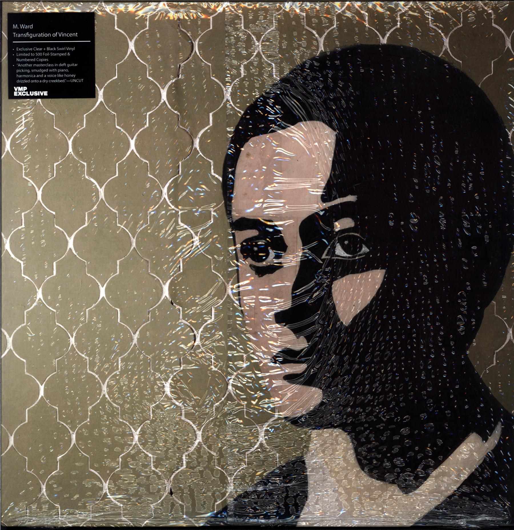 M. Ward-Transfiguration Of Vincent-clear black swirl LP Vinyl-1 M. Ward-Transfiguration Of Vincent-clear black swirl LP Vinyl