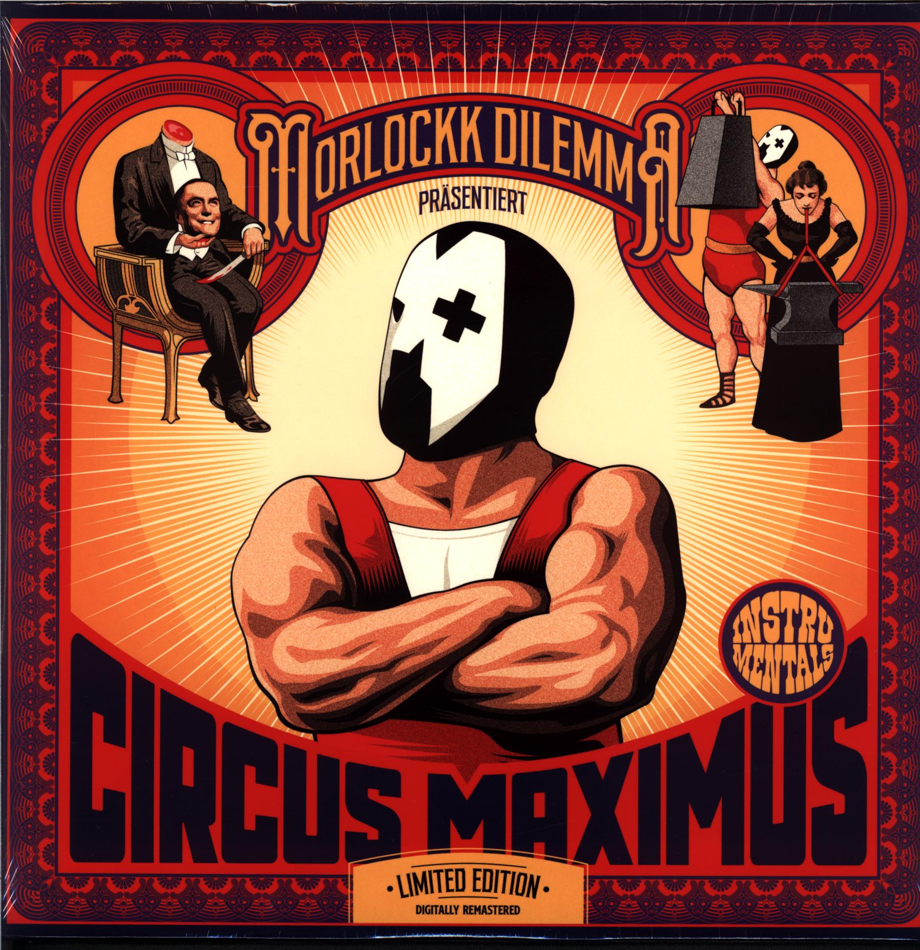 Morlockk Dilemma-Circus Maximus Instrumentals-LP Vinyl-1 Morlockk Dilemma-Circus Maximus Instrumentals-LP Vinyl