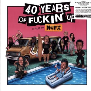 NOFX-40 Years Of Fuckin' Up - A Film By NOFX-green yellow LP Vinyl