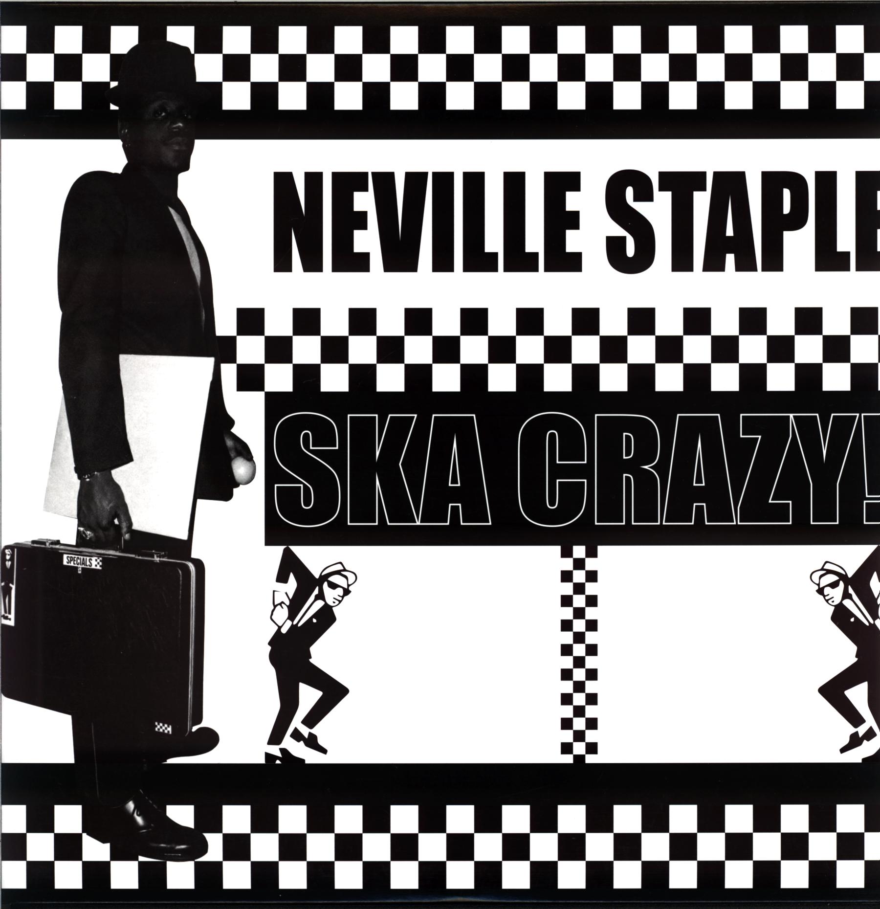 Neville Staple-Ska Crazy!-white LP Vinyl-1 Neville Staple-Ska Crazy!-white LP Vinyl