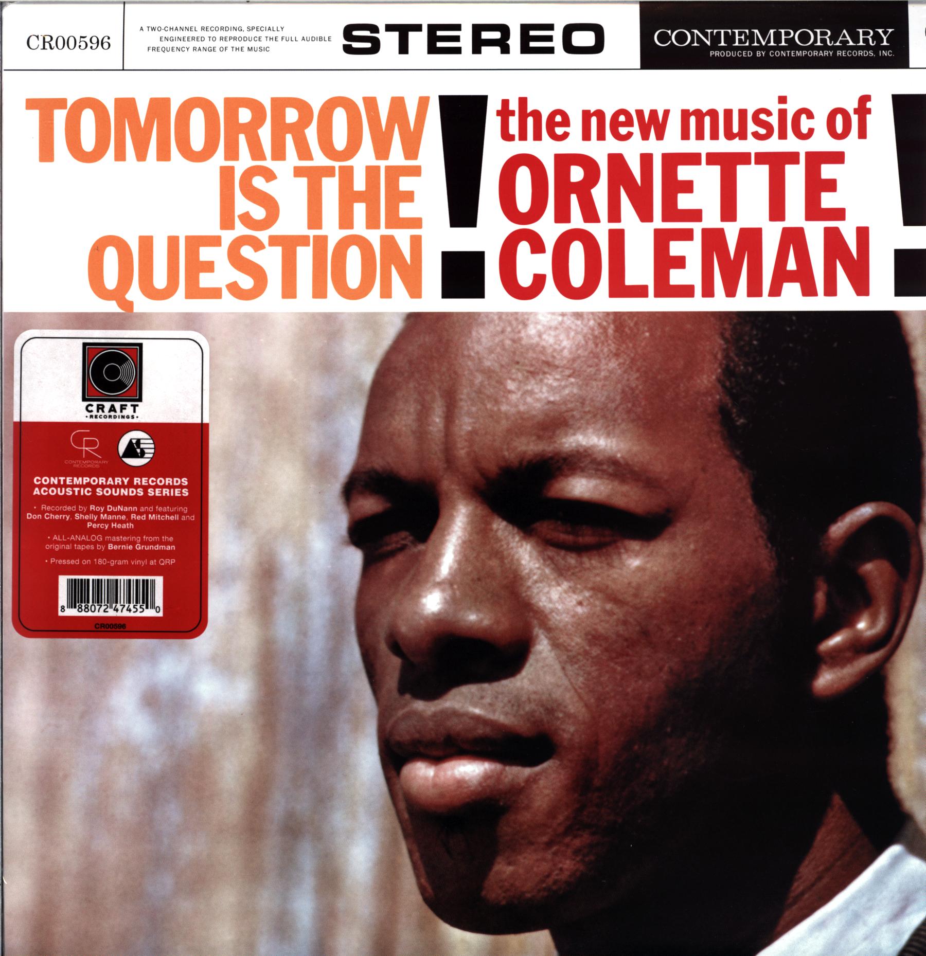 Ornette Coleman-Tomorrow Is The Question!-LP Vinyl-1 Ornette Coleman-Tomorrow Is The Question!-LP Vinyl