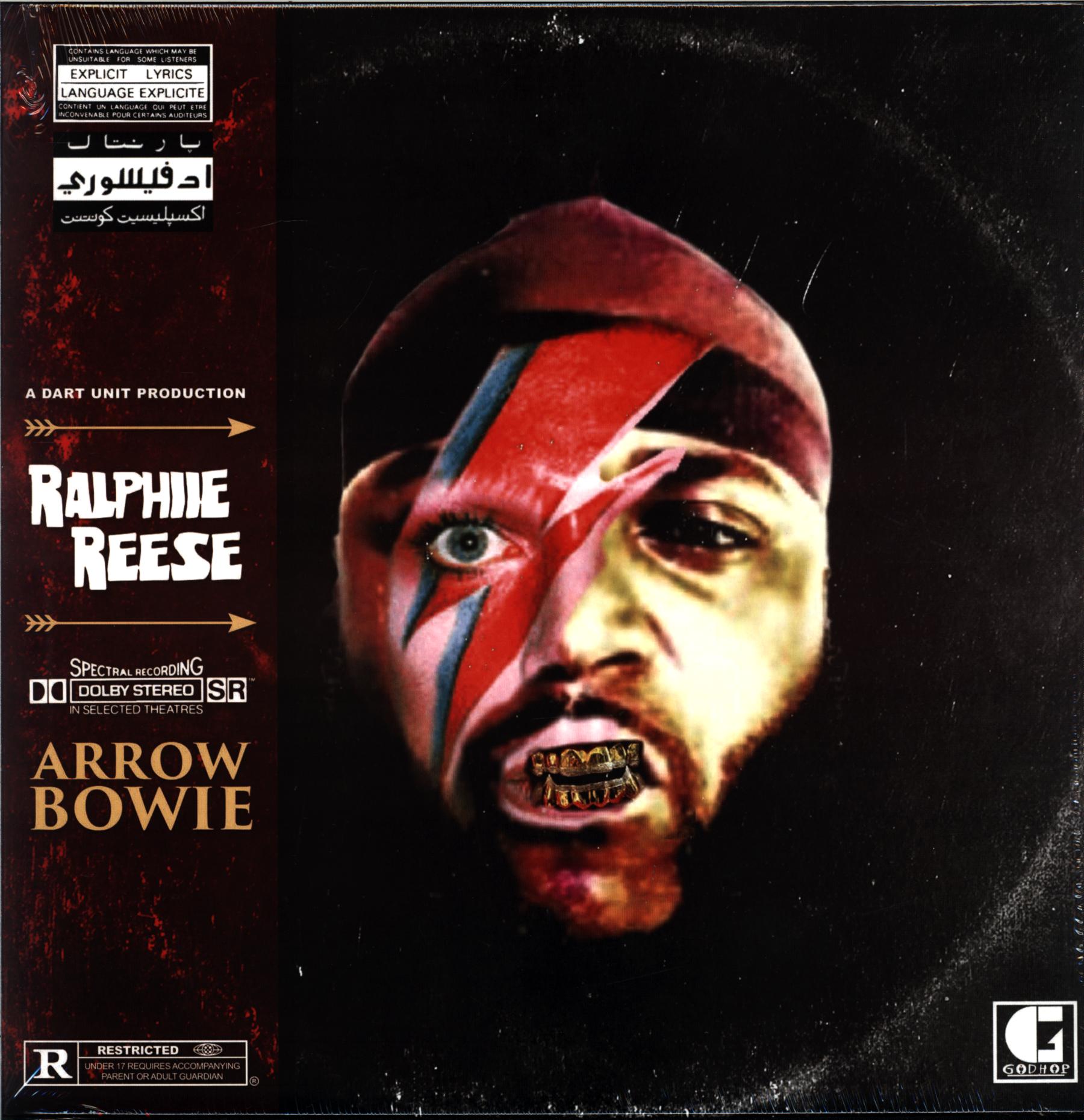 Ralphiie Reese-Arrow Bowie-LP Vinyl black-1 Ralphiie Reese-Arrow Bowie-LP Vinyl black