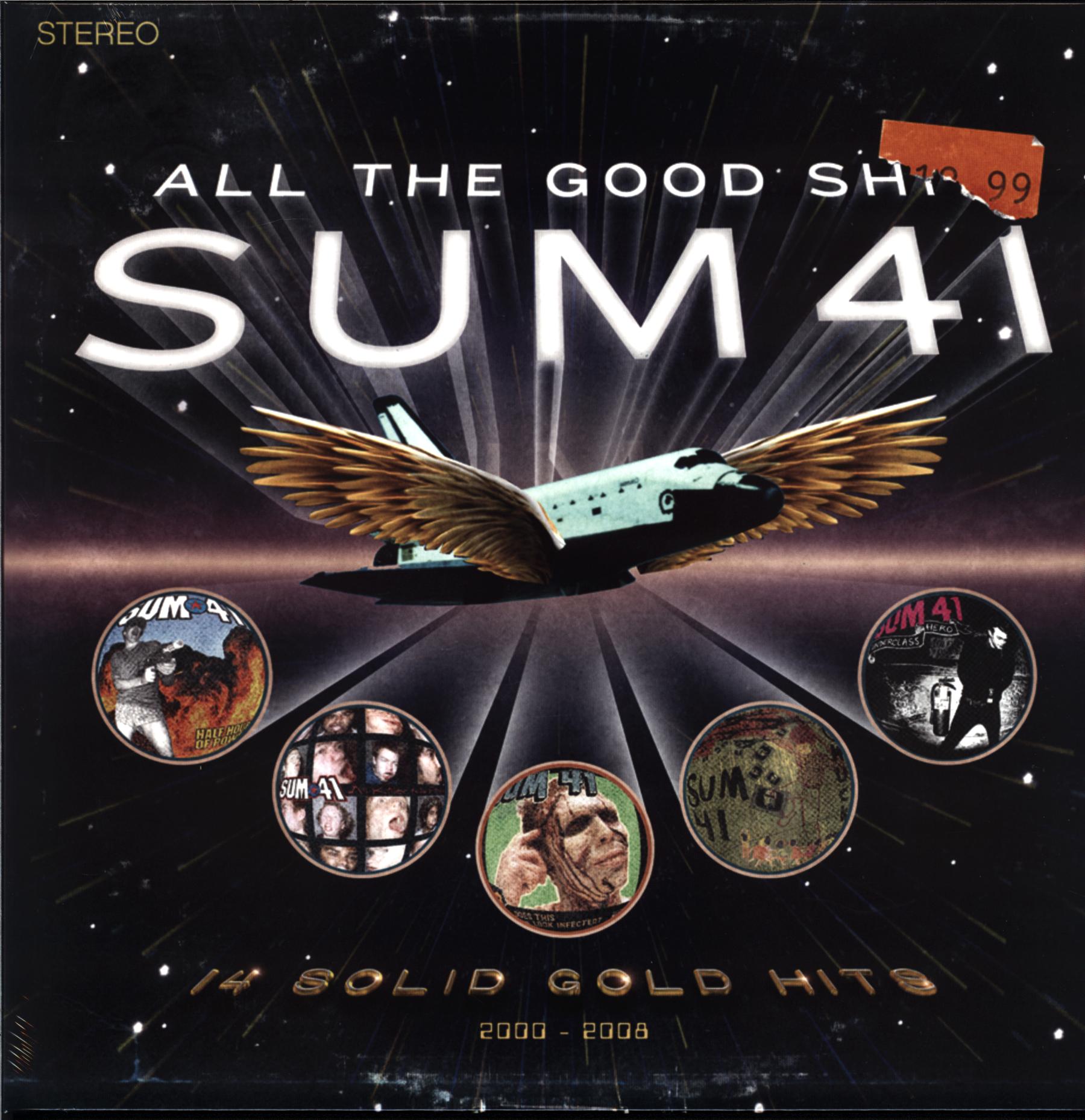 Sum 41-All The Good Sh (14 Solid Gold Hits 2000 - 2008)-purple swirled LP Vinyl-1 Sum 41-All The Good Sh (14 Solid Gold Hits 2000 - 2008)-purple swirled LP Vinyl