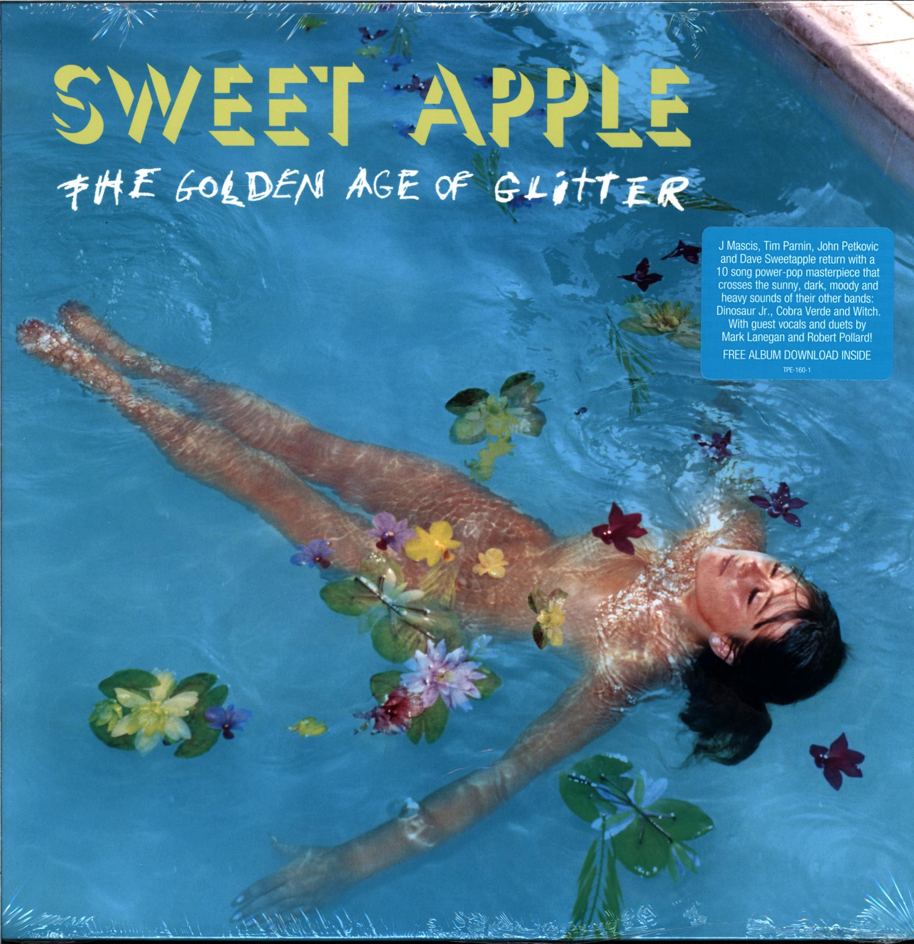 Sweet Apple-The Golden Age Of Glitter-signed blue LP Vinyl-1 Sweet Apple-The Golden Age Of Glitter-signed blue LP Vinyl