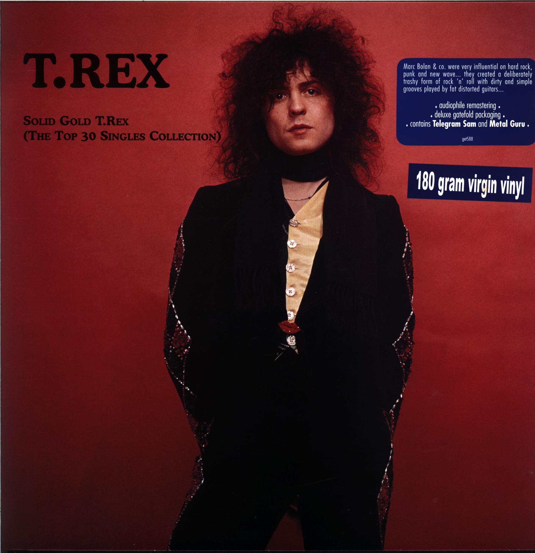 T. Rex-Solid Gold T.Rex (The Top 30 Singles Collection)-LP Vinyl-1 T. Rex-Solid Gold T.Rex (The Top 30 Singles Collection)-LP Vinyl