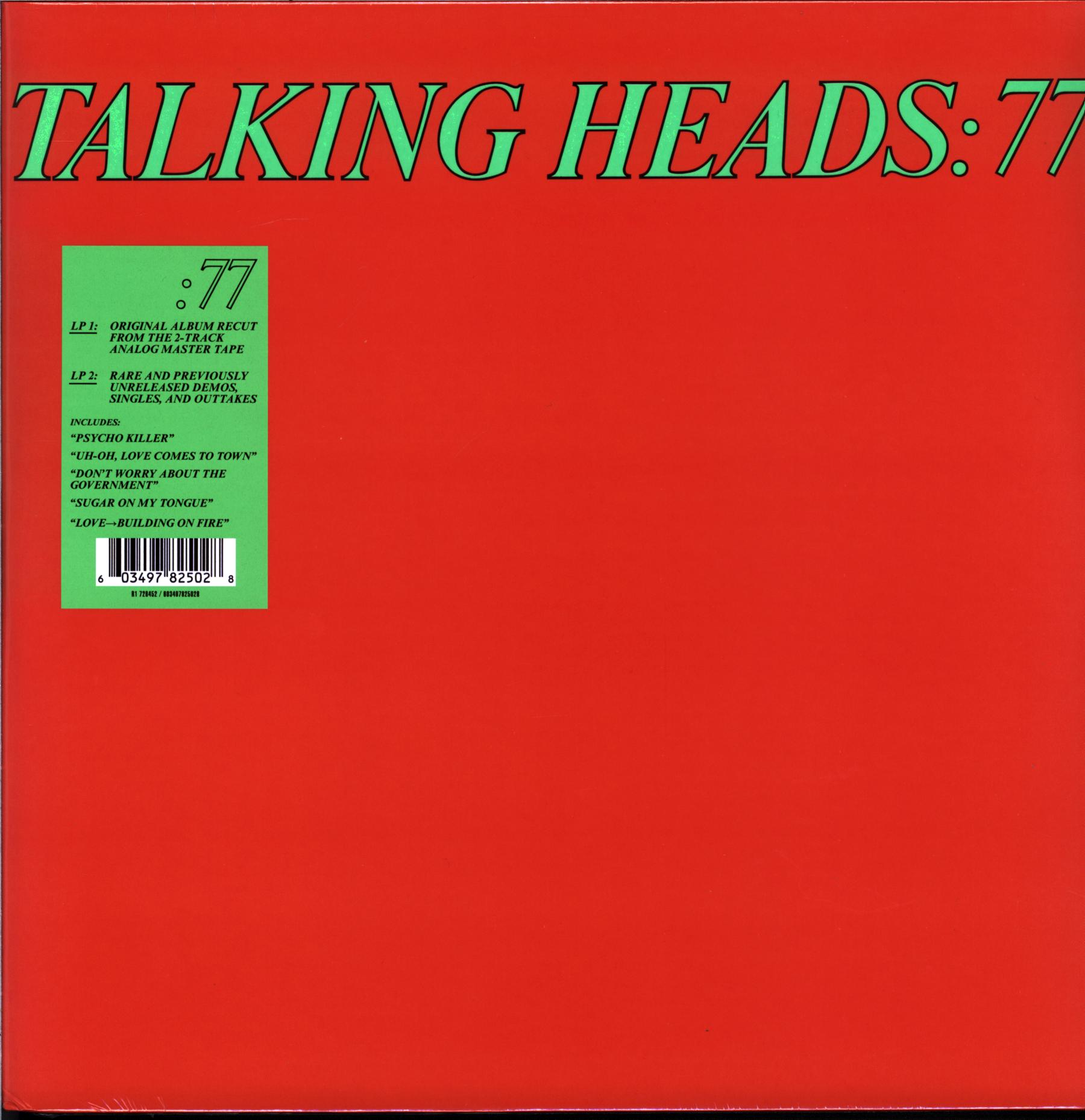 Talking Heads-Talking Heads 77 -LP Vinyl-1 Talking Heads-Talking Heads 77 -LP Vinyl