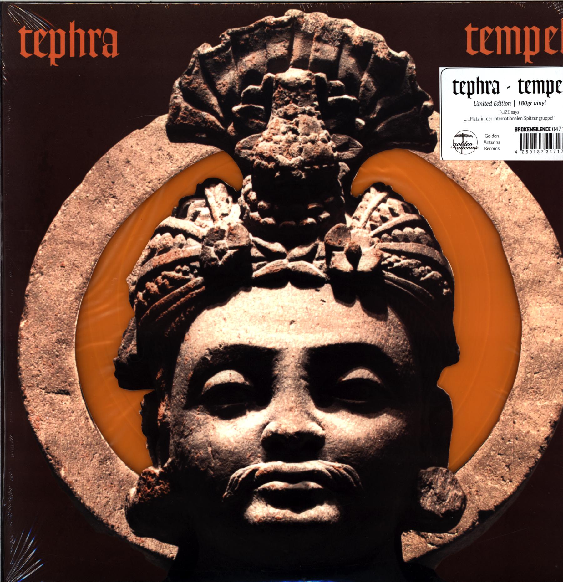 Tephra-Tempel-orange LP Vinyl-1 Tephra-Tempel-orange LP Vinyl