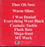 Thee Oh Sees-Warm Slime-clear orange specks LP Vinyl