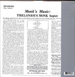Thelonious Monk Septet-Monk's Music-LP Vinyl