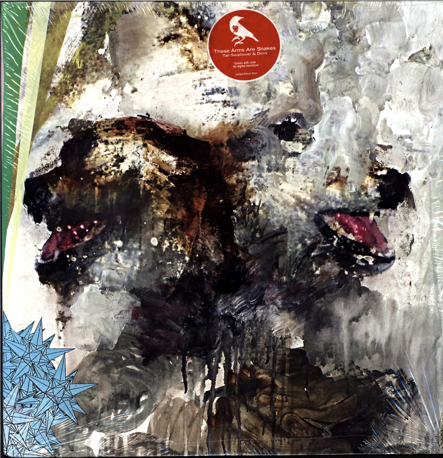 These Arms Are Snakes-Tail Swallower And Dove-white black haze LP Vinyl-1 These Arms Are Snakes-Tail Swallower And Dove-white black haze LP Vinyl