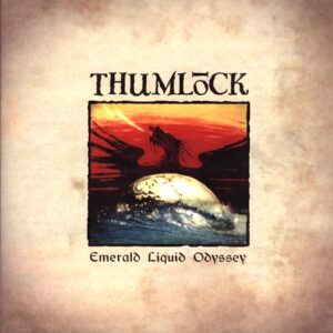 Thumlock-Emerald Liquid Odyssey-brown marbled LP Vinyl