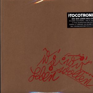 Tocotronic-Wie Wir Leben Wollen-red LP Vinyl