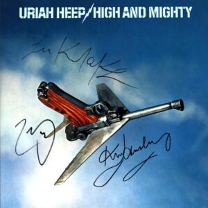 Uriah Heep-High And Mighty-LP Vinyl signed