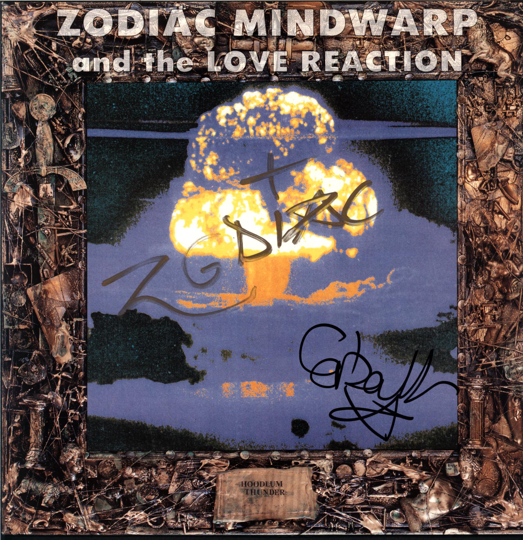 Zodiac Mindwarp And The Love Reaction-Hoodlum Thunder-signed LP Vinyl-1 Zodiac Mindwarp And The Love Reaction-Hoodlum Thunder-signed LP Vinyl